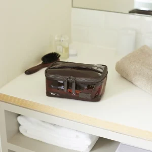 Clear Brown Drawer Pouch Container