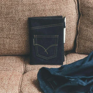 Hollywood Ranch Market Indigo Jeans Pocket [Large 5-Year Techo] A5 Size (fits Large 5-Year Techo)